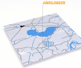 3d view of Jiangjiadun