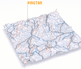 3d view of Pingtan