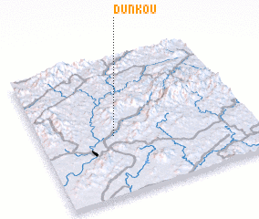 3d view of Dunkou