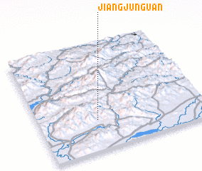 3d view of Jiangjunguan