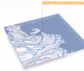 3d view of Kampong Sungai Sungai