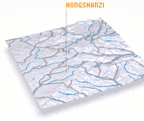 3d view of Hongshanzi