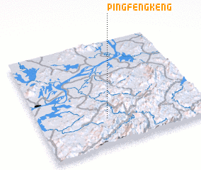 3d view of Pingfengkeng