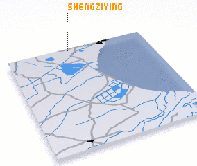 3d view of Shengziying