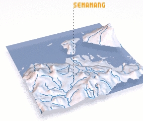 3d view of Semamang