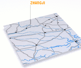 3d view of Zhangji