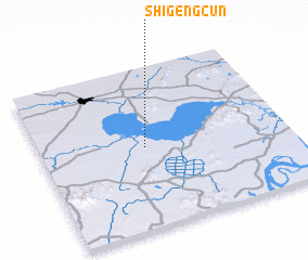 3d view of Shigengcun