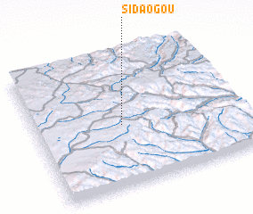 3d view of Sidaogou