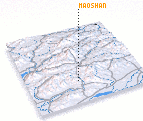 3d view of Maoshan