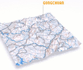 3d view of Gongchuan