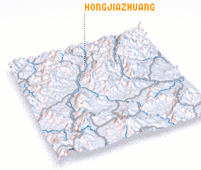 3d view of Hongjiazhuang