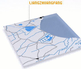 3d view of Liangzhuangfang