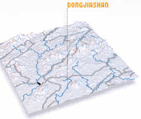 3d view of Dongjiashan