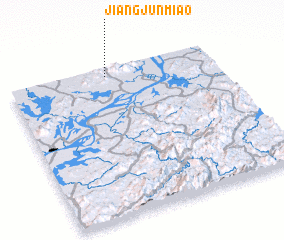 3d view of Jiangjunmiao