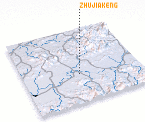 3d view of Zhujiakeng