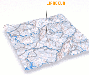 3d view of Liangcun