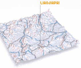 3d view of Liaojiapai