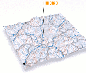 3d view of Xinqiao