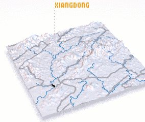 3d view of Xiangdong