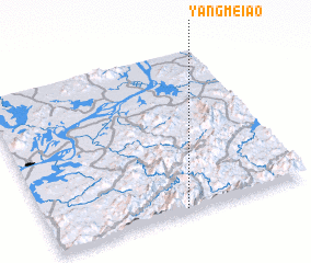 3d view of Yangmei\