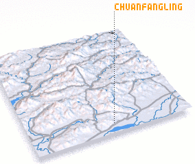 3d view of Chuanfangling