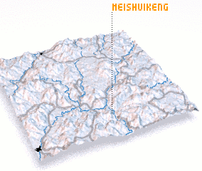 3d view of Meishuikeng