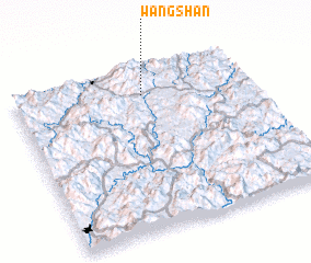 3d view of Wangshan