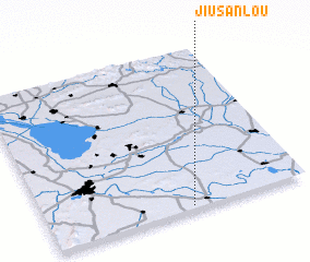 3d view of Jiusanlou