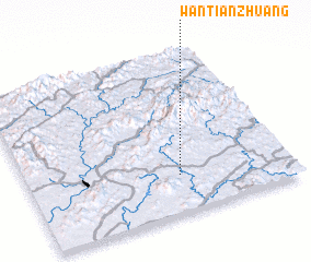 3d view of Wantianzhuang