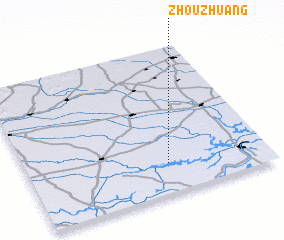 3d view of Zhouzhuang