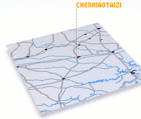 3d view of Chenmiaotaizi