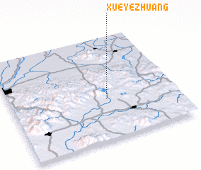 3d view of Xueyezhuang