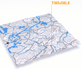 3d view of Tianjiale