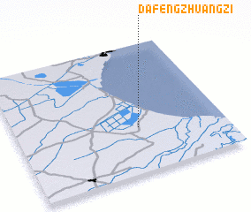 3d view of Dafengzhuangzi