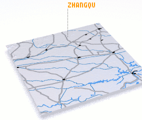 3d view of Zhangqu