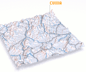 3d view of Cuixia