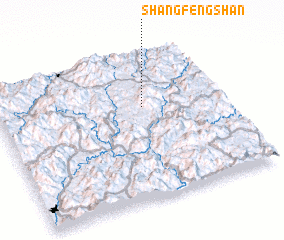 3d view of Shangfengshan