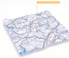 3d view of Huangkengkou