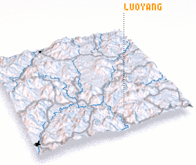 3d view of Luoyang