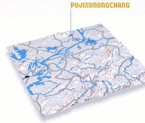 3d view of Pujixu Nongchang