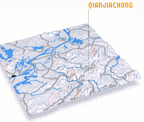 3d view of Qianjiachong