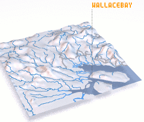 3d view of Wallace Bay