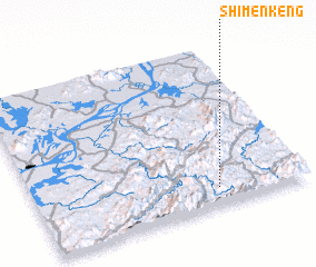 3d view of Shimenkeng