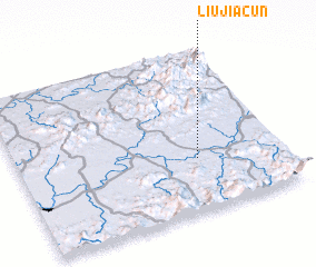 3d view of Liujiacun