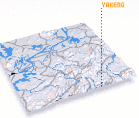 3d view of Yakeng