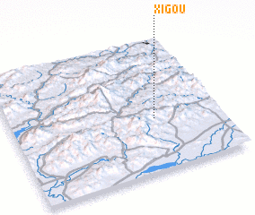 3d view of Xigou