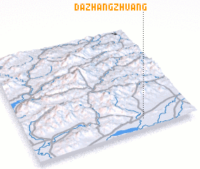 3d view of Dazhangzhuang