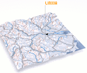 3d view of Linxia