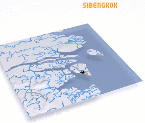 3d view of Sibengkok