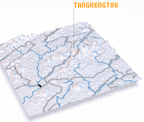 3d view of Tangkengtou
